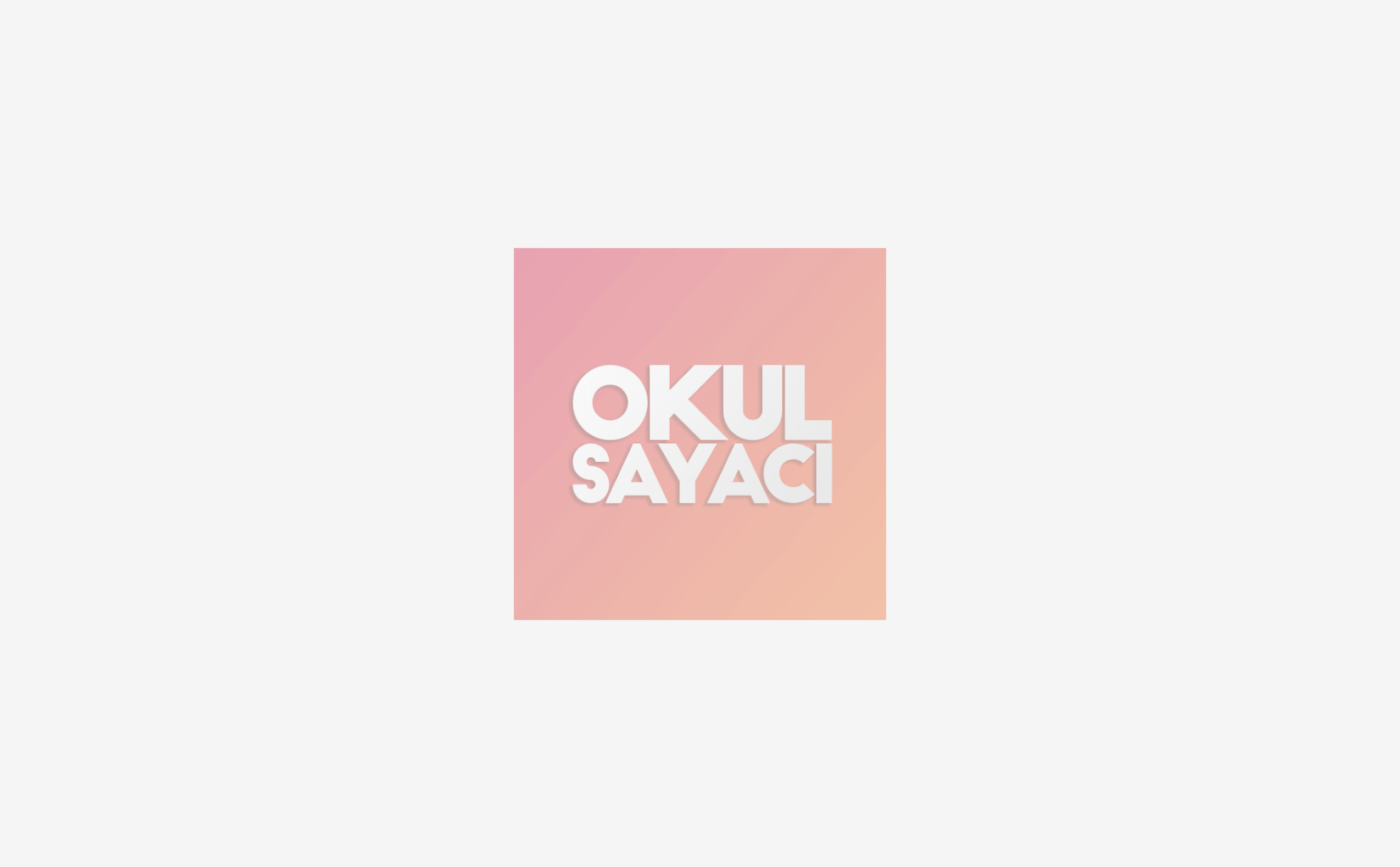 Okul Sayacı (School Counter)